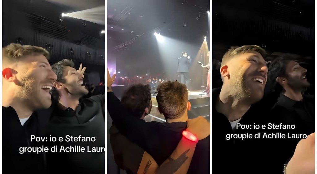Intimissimi festeggia 10 anni: Stefano De Martino e Nicolò De Vitiis scatenati con Achille Lauro