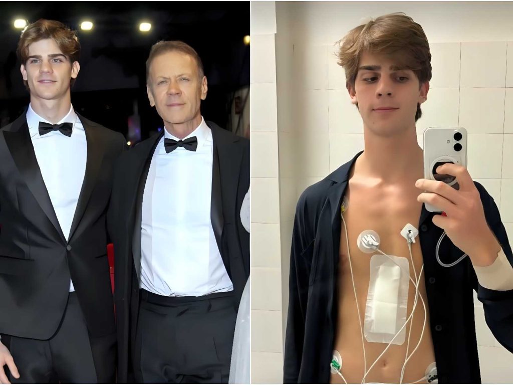 Paura per Leonardo Tano: il figlio di Rocco Siffredi operato al cuore per pericardite recidivante