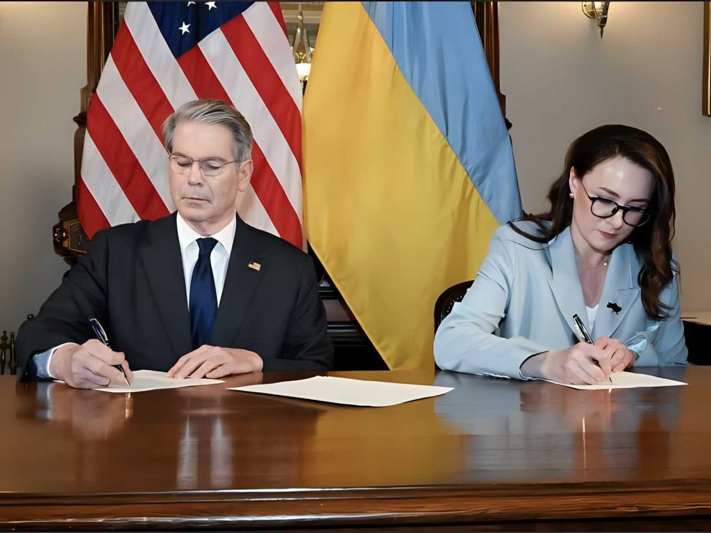 Accordo Ucraina-Stati Uniti: firmata intesa strategica sulle risorse minerarie contro l’influenza russa