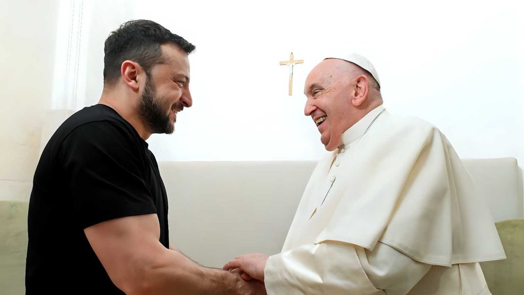 Zelensky: possibile incontro con papa Leone XIV, dipende dai colloqui diplomatici con la Russia