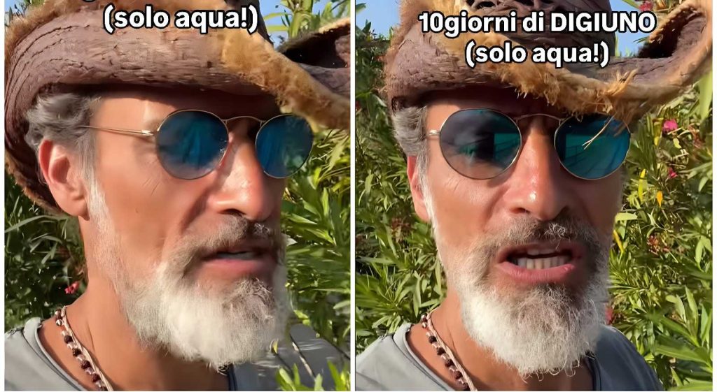 Raz Degan racconta il digiuno di 10 giorni: Sono rinato, un’esperienza di gioventù