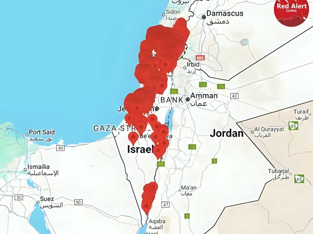 Israele sotto attacco: 80 missili iraniani colpiscono Haifa, 10 morti confermati