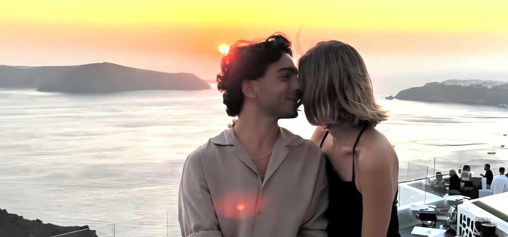 Gianluca Ginoble de Il Volo: amore al tramonto con Claudia De Bernardi a Taormina