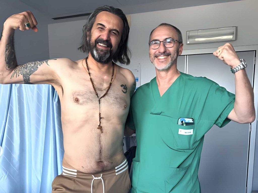 Omar Pedrini ottimista dopo intervento al cuore: Recupero al 75%