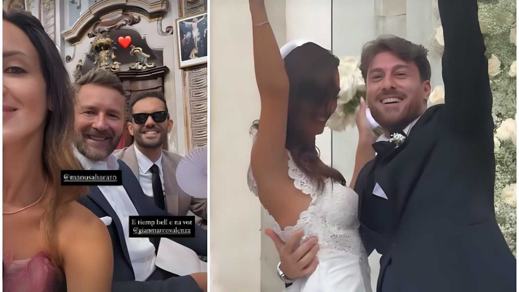 Matrimonio vip: Amedeo Andreozzi e Giulia Todaro sposi in grande festa a Gragnano